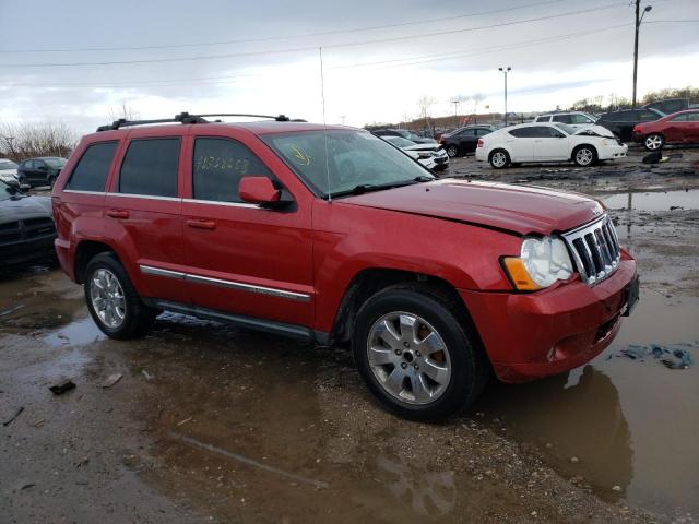 1J8HR58P39C547906 - 2009 JEEP GRND CHERO LIMITED RED photo 4