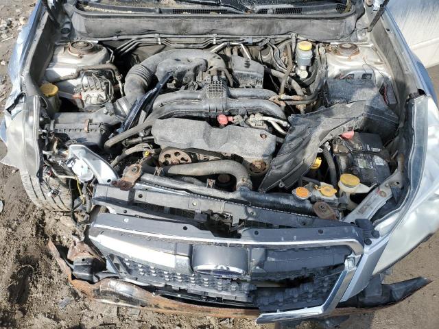 4S3BMBA65E3008404 - 2014 SUBARU LEGACY 2.5I SILVER photo 11