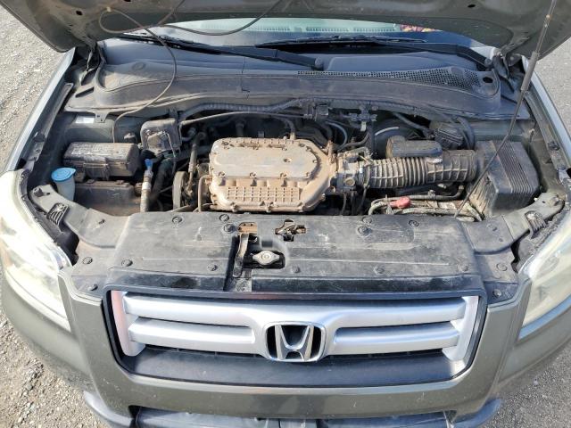 2HKYF18726H500360 - 2006 HONDA PILOT EX GREEN photo 12