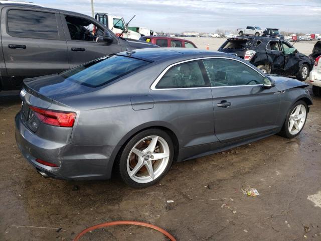 WAUSNAF55JA001611 - 2018 AUDI A5 PREMIUM S LINE GRAY photo 3