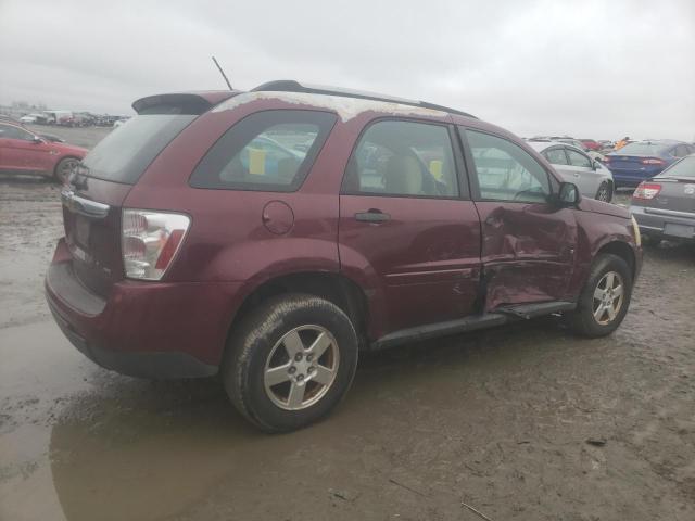 2CNDL23F796216772 - 2009 CHEVROLET EQUINOX LS RED photo 3