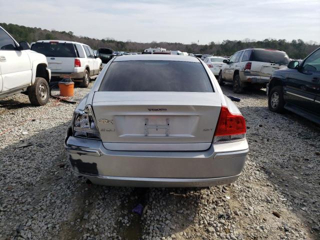 YV1RS592X52473848 - 2005 VOLVO S60 2.5T SILVER photo 6