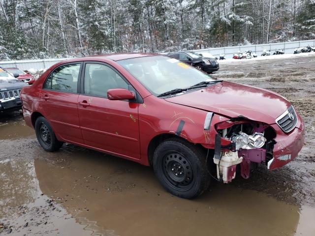 JTDBR32E660074220 - 2006 TOYOTA COROLLA CE BURGUNDY photo 4