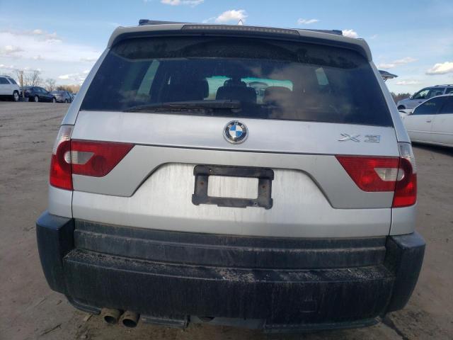 WBXPA93485WA32106 - 2005 BMW X3 3.0I SILVER photo 6