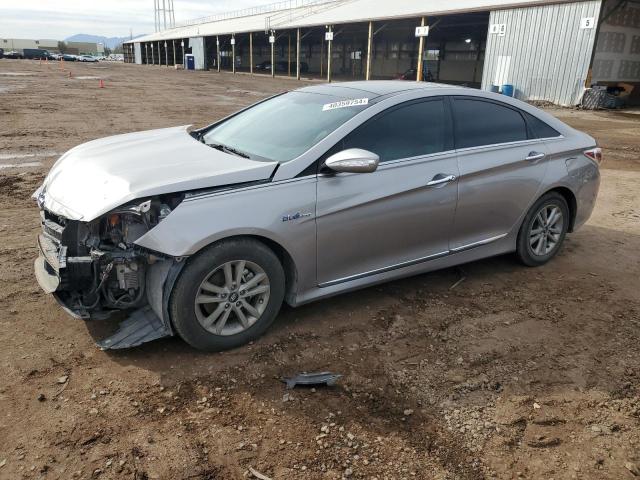 KMHEC4A45CA057200 - 2012 HYUNDAI SONATA HYBRID SILVER photo 1