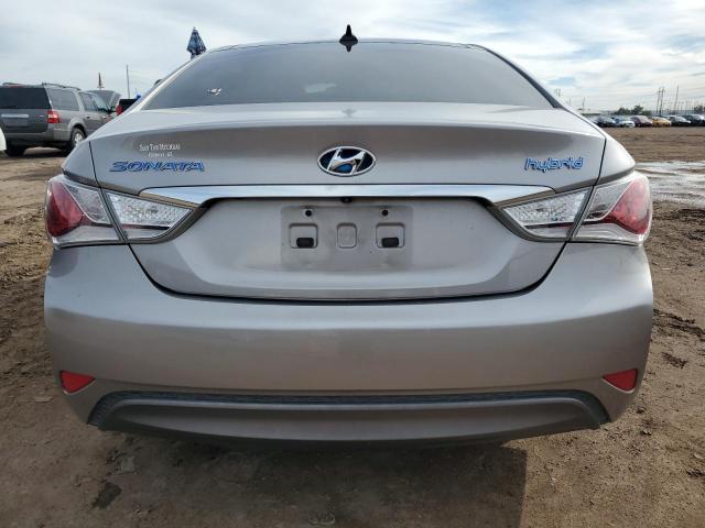 KMHEC4A45CA057200 - 2012 HYUNDAI SONATA HYBRID SILVER photo 6