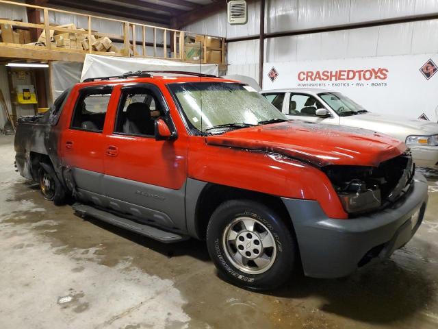 3GNEC13T22G129730 - 2002 CHEVROLET AVALANCHE C1500 RED photo 4