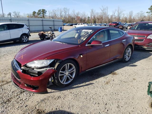 5YJSA1DN4CFS00189 - 2012 TESLA MODEL S Կարմիր լուսանկար 1