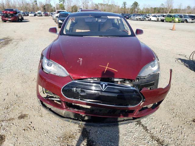5YJSA1DN4CFS00189 - 2012 TESLA MODEL S Կարմիր լուսանկար 5