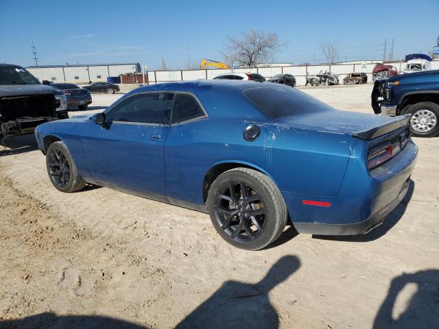 2C3CDZAG0LH210538 - 2020 DODGE CHALLENGER SXT BLUE photo 2