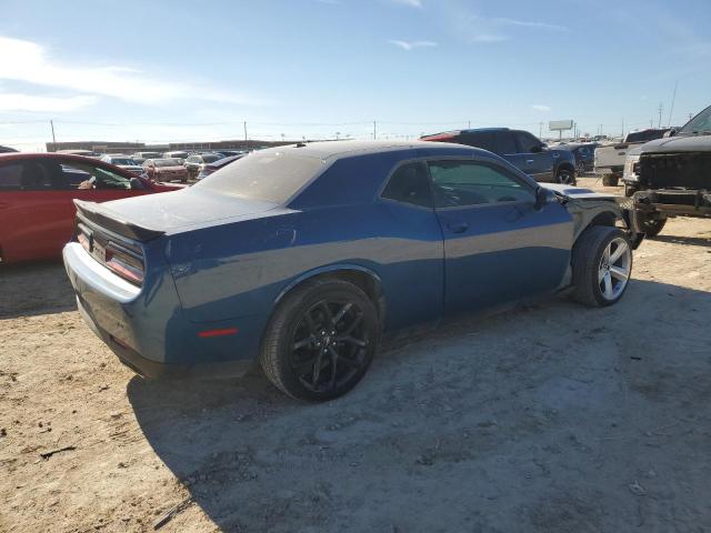 2C3CDZAG0LH210538 - 2020 DODGE CHALLENGER SXT BLUE photo 3