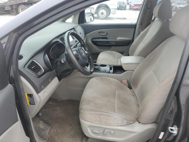 KNDMB5C12F6051213 - 2015 KIA SEDONA LX GRAY photo 7