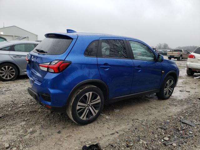 JA4AP3AU1LU030196 - 2020 MITSUBISHI OUTLANDER ES BLUE photo 3