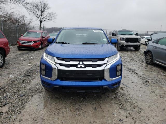 JA4AP3AU1LU030196 - 2020 MITSUBISHI OUTLANDER ES BLUE photo 5