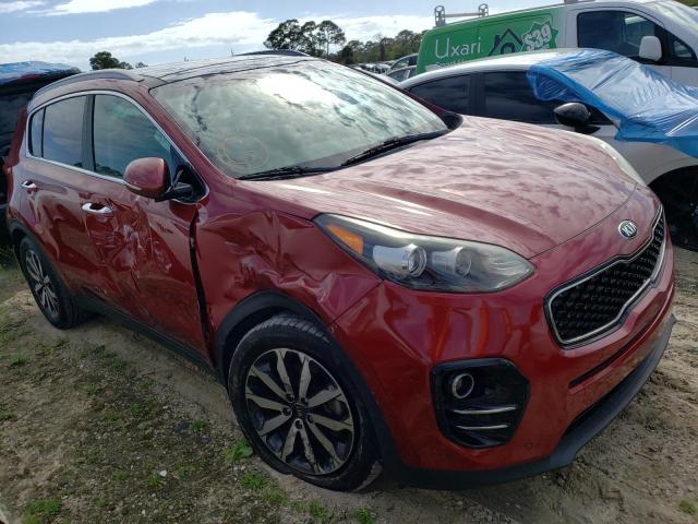 KNDPN3AC2H7234461 - 2017 KIA SPORTAGE EX RED photo 4