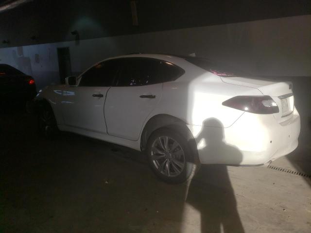 JN1BY1AR2CM394606 - 2012 INFINITI M37 X WHITE photo 2