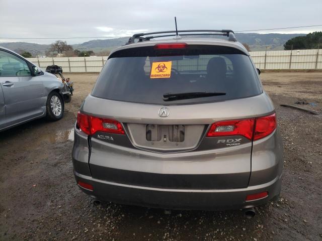 5J8TB18558A004775 - 2008 ACURA RDX TECHNOLOGY SILVER photo 6