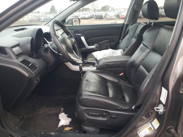 5J8TB18558A004775 - 2008 ACURA RDX TECHNOLOGY SILVER photo 7