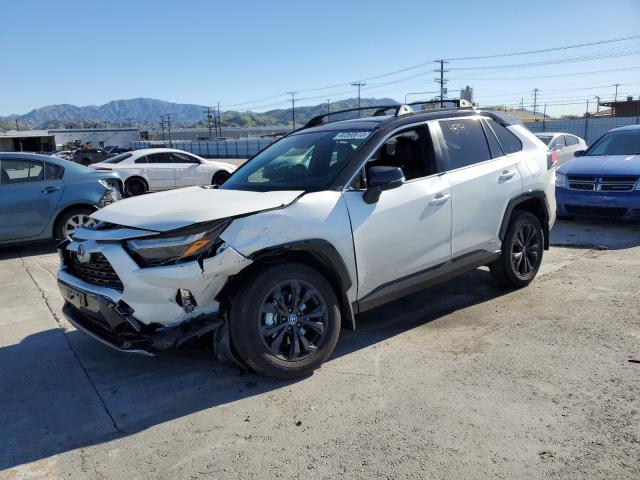 JTME6RFV5ND531528 - 2022 TOYOTA RAV4 XSE WHITE photo 1