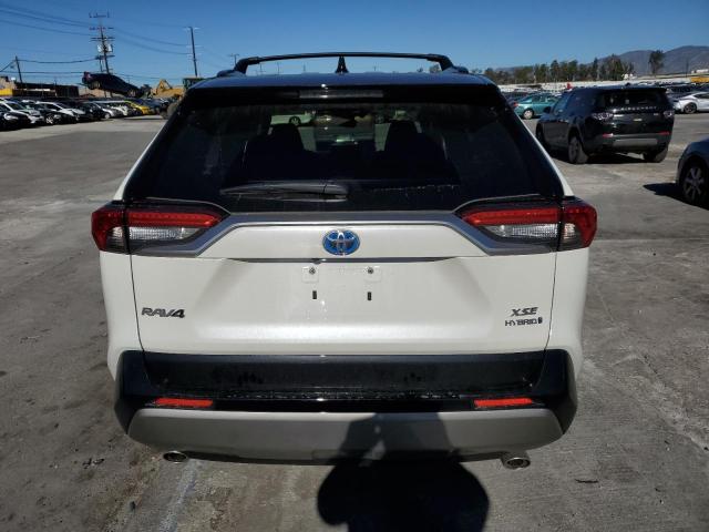 JTME6RFV5ND531528 - 2022 TOYOTA RAV4 XSE WHITE photo 6