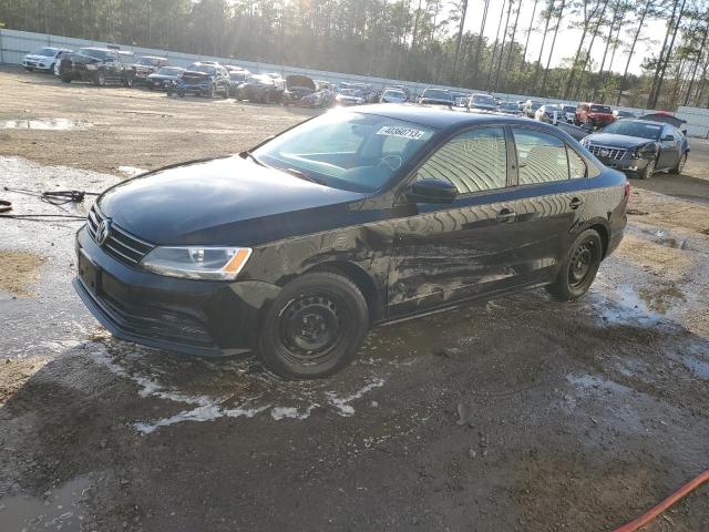 3VW2K7AJ5FM318590 - 2015 VOLKSWAGEN JETTA BASE Qara foto 1