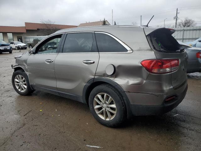 5XYPGDA54GG158910 - 2016 KIA SORENTO LX GRAY photo 2