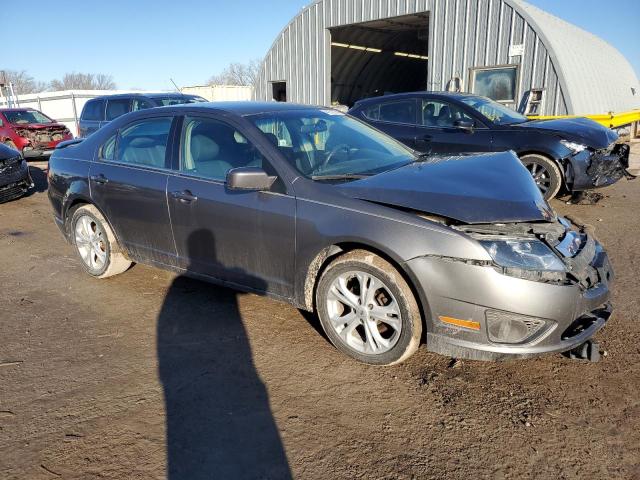 3FAHP0HA9CR366321 - 2012 FORD FUSION SE CHARCOAL photo 4