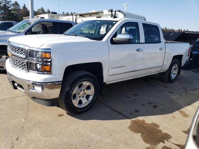 3GCUKSEJ7EG449123 - 2014 CHEVROLET SILVERADO K1500 LTZ WHITE photo 1