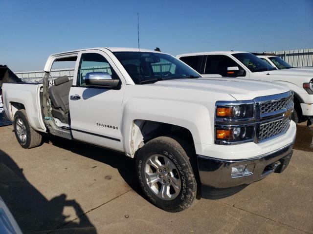 3GCUKSEJ7EG449123 - 2014 CHEVROLET SILVERADO K1500 LTZ WHITE photo 4