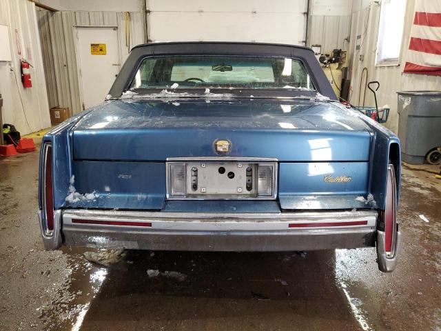 1G6CD53B2P4249661 - 1993 CADILLAC DEVILLE BLUE photo 6