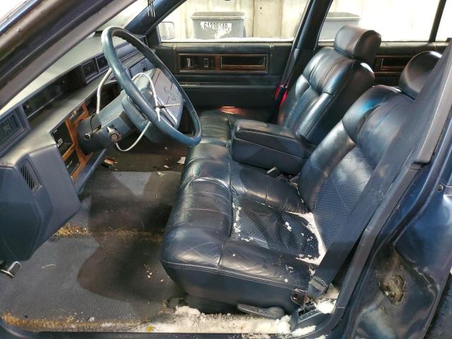 1G6CD53B2P4249661 - 1993 CADILLAC DEVILLE BLUE photo 7