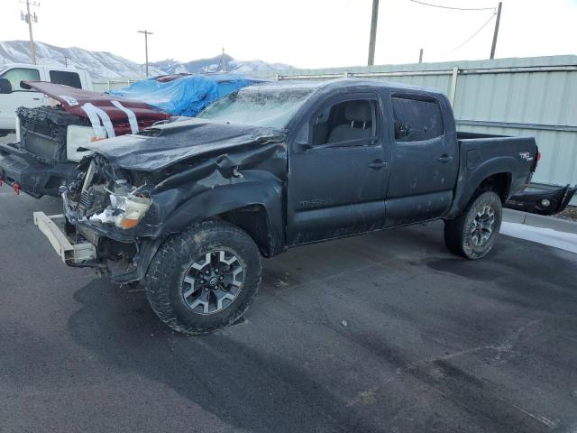 5TELU42N68Z567732 - 2008 TOYOTA TACOMA DOUBLE CAB BLACK photo 1