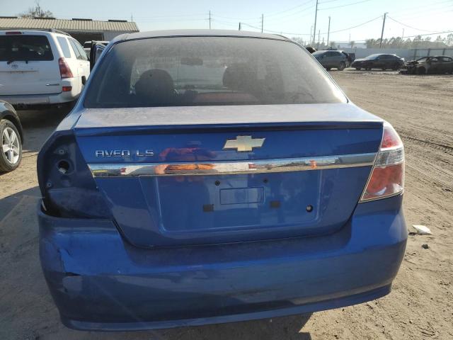 KL1TD56688B243170 - 2008 CHEVROLET AVEO BASE Mavi foto 6