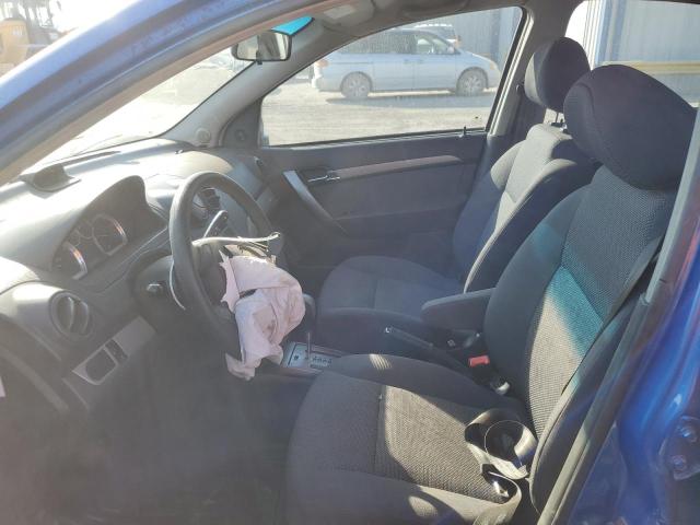 KL1TD56688B243170 - 2008 CHEVROLET AVEO BASE Mavi foto 7