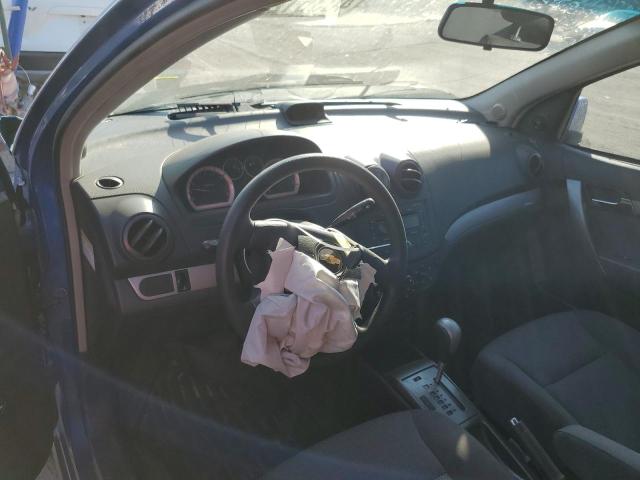 KL1TD56688B243170 - 2008 CHEVROLET AVEO BASE Mavi foto 8