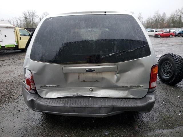 2FMZA50472BB76156 - 2002 FORD WINDSTAR LX SILVER photo 6