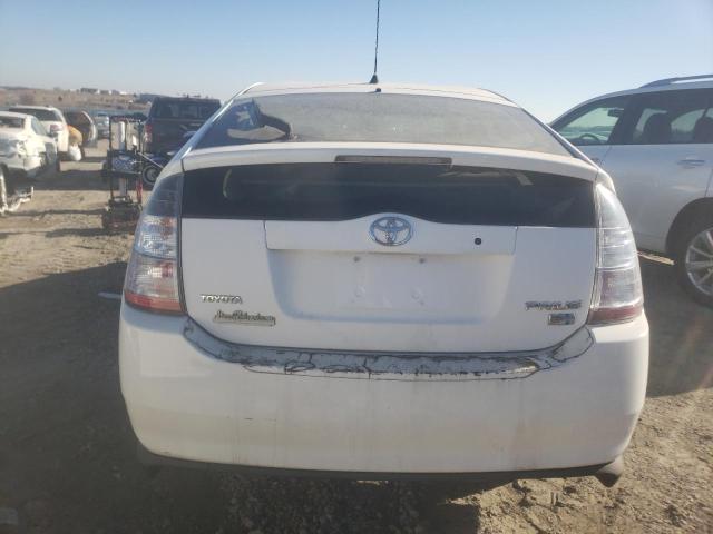 JTDKB22U540066175 - 2004 TOYOTA PRIUS WHITE photo 6