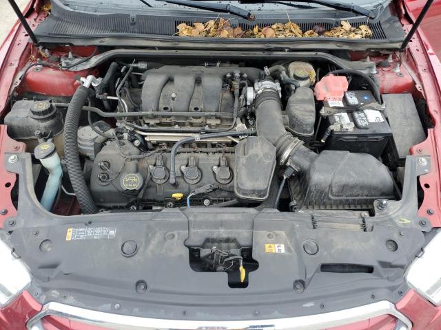 1FAHP2F8XFG159959 - 2015 FORD TAURUS LIMITED RED photo 11