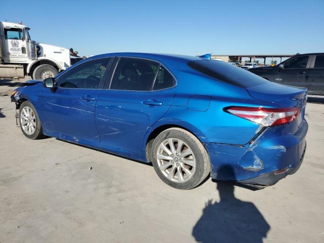 4T1C11AK4LU335089 - 2020 TOYOTA CAMRY LE BLUE photo 2