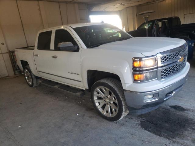 3GCUKSEC8EG338680 - 2014 CHEVROLET SILVERADO K1500 LTZ WHITE photo 1