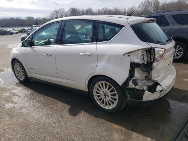 1FADP5BU3DL542360 - 2013 FORD C-MAX SEL WHITE photo 2