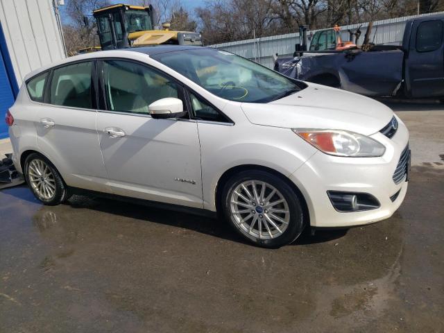 1FADP5BU3DL542360 - 2013 FORD C-MAX SEL WHITE photo 4