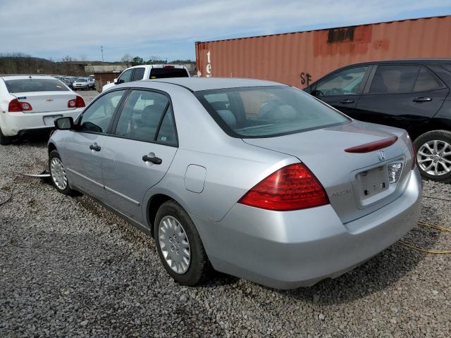 1HGCM56117A208179 - 2007 HONDA ACCORD VALUE SILVER photo 2