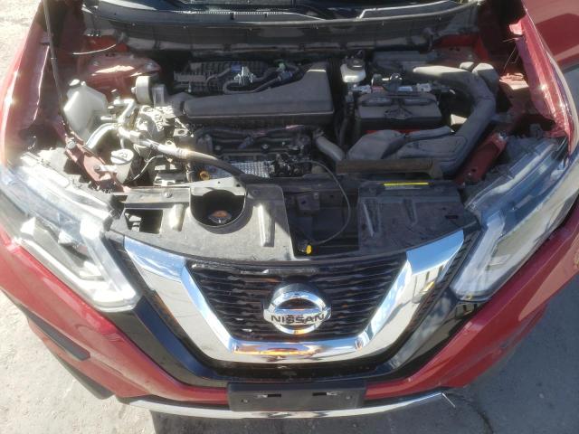 5N1AT2MT3HC737856 - 2017 NISSAN ROGUE S RED photo 12