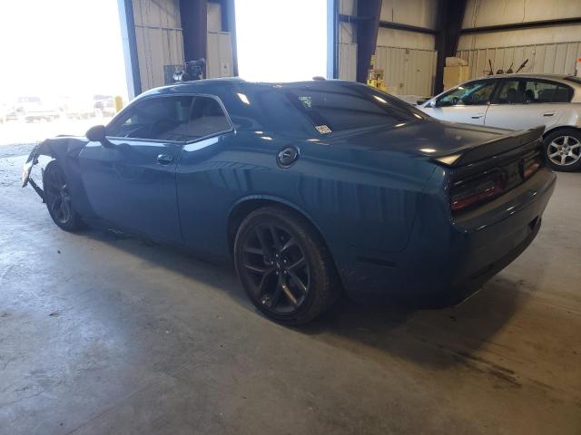 2C3CDZJG3NH125163 - 2022 DODGE CHALLENGER GT BLUE photo 2