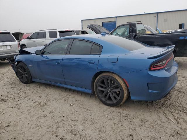 2C3CDXCT2MH661289 - 2021 DODGE CHARGER R/T BLUE photo 2