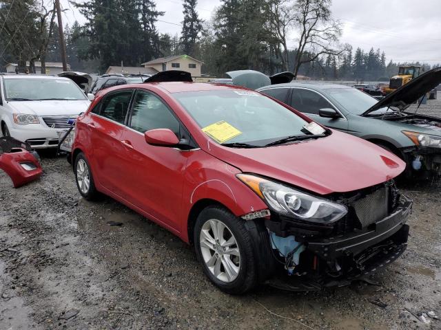 KMHD35LH3EU201068 - 2014 HYUNDAI ELANTRA GT RED photo 4