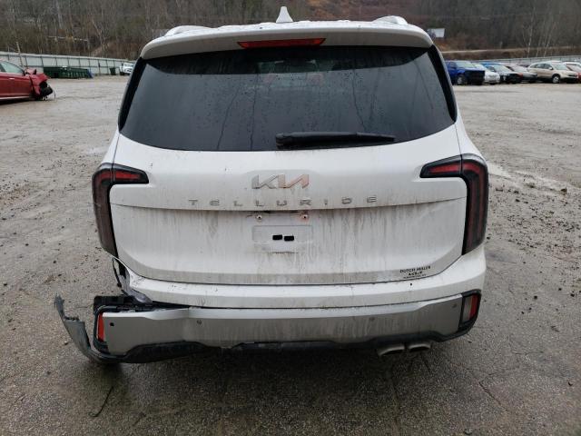 5XYP34GC2PG336492 - 2023 KIA TELLURIDE EX WHITE photo 6