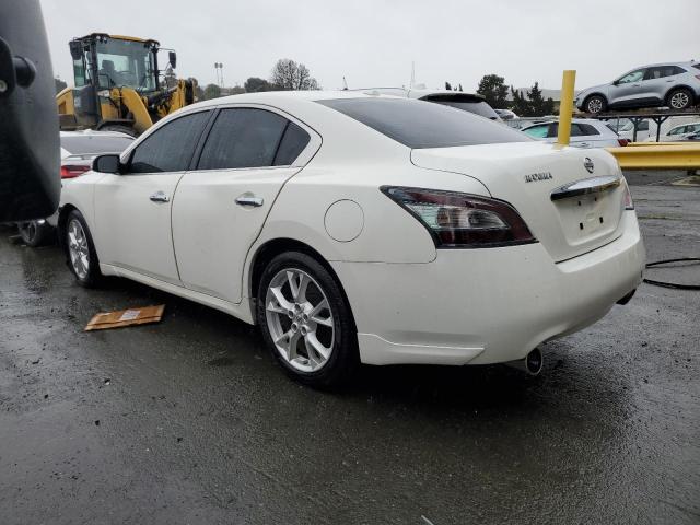 1N4AA5AP5CC856607 - 2012 NISSAN MAXIMA S WHITE photo 2