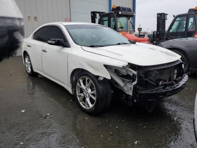 1N4AA5AP5CC856607 - 2012 NISSAN MAXIMA S WHITE photo 4